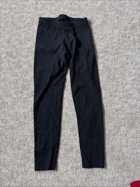 Cat & Jack Black Sparkle Leggings